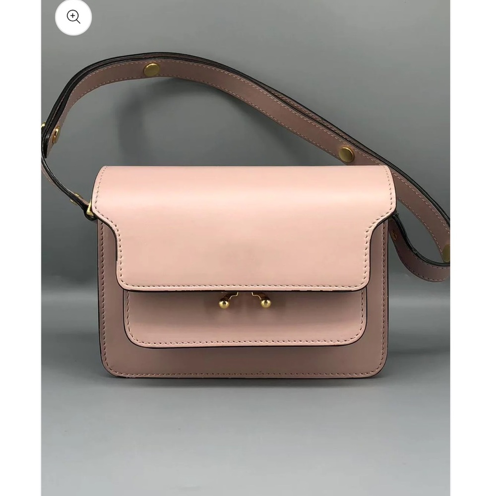 Marni leather Blush Pink Crossbody Bag